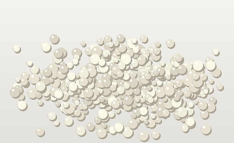 Nylon plastic granules